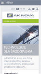 Mobile Screenshot of aknova.com.pl